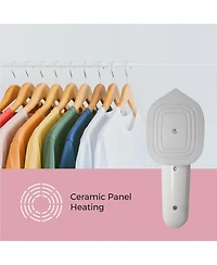 Pursonic Home & Travel Essentials: 2-in-1 Mini Vacuum, Lint Remover & Portable Iron