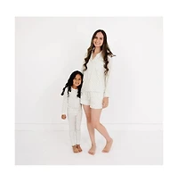 Motette Toddler Girls Lavender Lane Bamboo Pajama Set