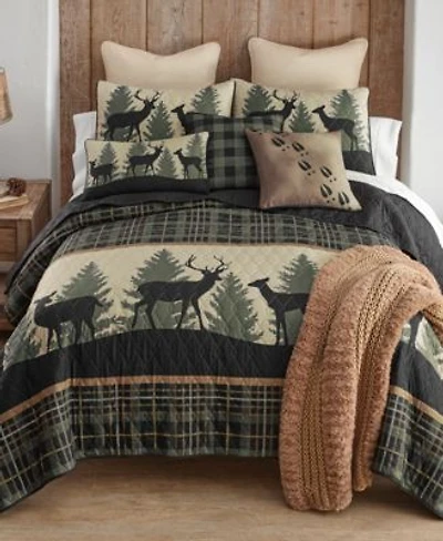 Donna Sharp Deer Walk Tranquil 3 Pc. Quilt Sets