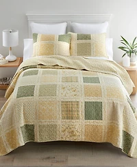 Donna Sharp Meadow Patchwork 3-Pc. Quilt Set, California King