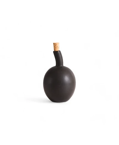 Gharyan Stoneware, Stoneware Olive Oil Dispenser - Zitouna 34 oz