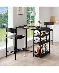 gaomon Set of 4 Modern Upholstered Dining Chairs, Stable Stylish Seating for Apartment Dining Room