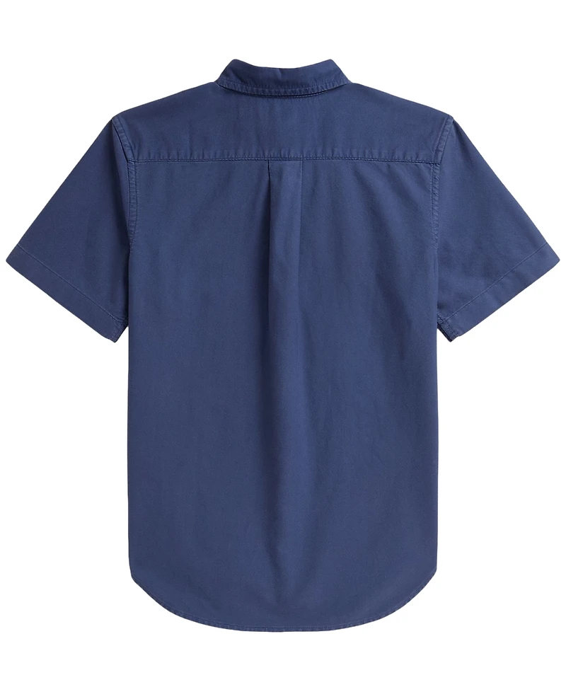 Polo Ralph Lauren Boys' 8-20 Garment-Dyed Oxford Shirt