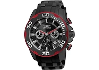 Invicta Men's Pro Diver Quartz Chronograph Black Dial Watch