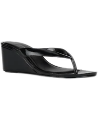 Jeffrey Campbell Women's Gigabyte Jelly Thong Wedge Sandals