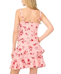 CeCe Women's Square Neck Bow-Detail Top