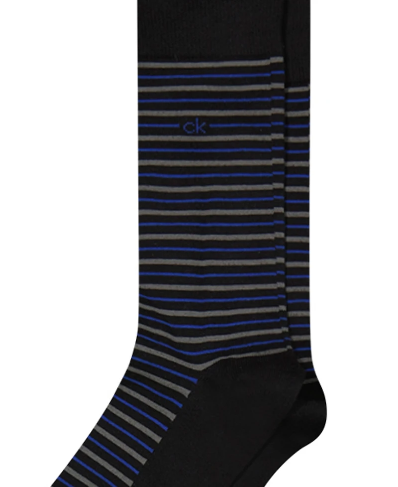 Calvin Klein Men's 4-Pack Assorted Crew Socks Set