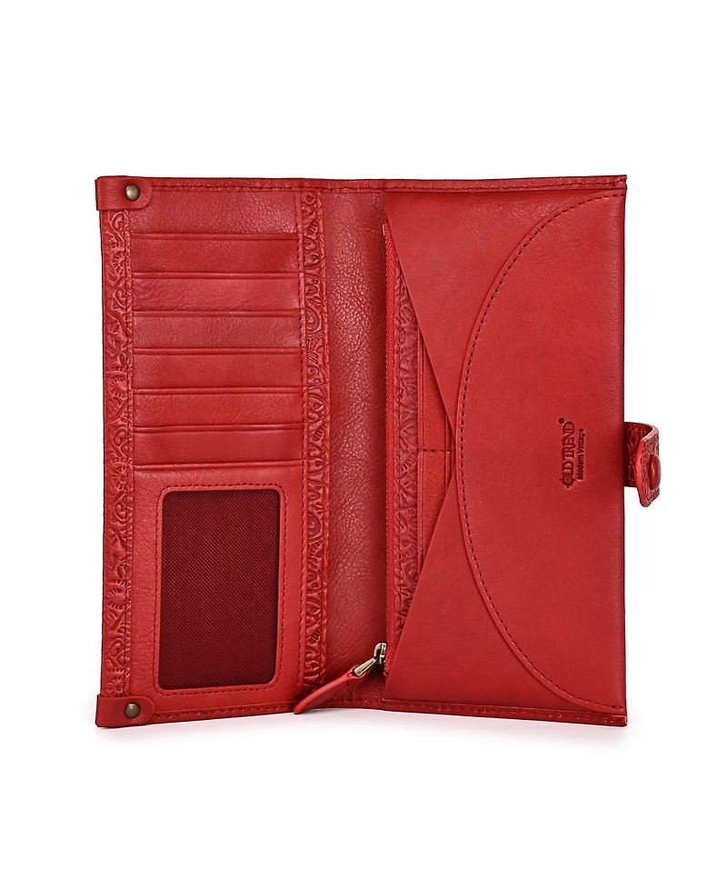 Old Trend Iris Bifold Wristlet