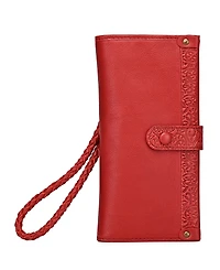 Old Trend Iris Bifold Wristlet