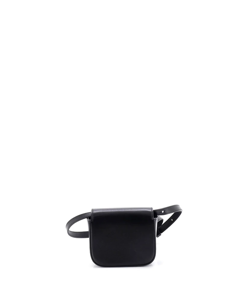 Pre-Owned Celine Mini Triomphe Shoulder Bag Smooth Calfskin