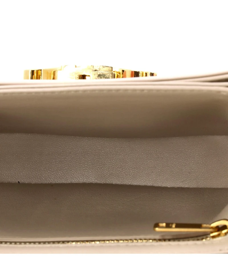 Pre-Owned Celine Triomphe Besace Clea Flap Bag Leather