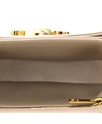 Pre-Owned Celine Triomphe Besace Clea Flap Bag Leather