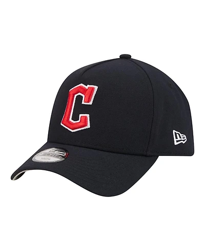 New Era Big Boys and Girls Navy Cleveland Guardians 9FORTY A-Frame Adjustable Hat