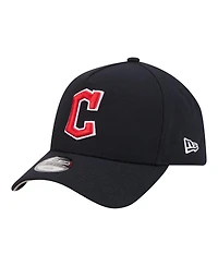 New Era Big Boys and Girls Navy Cleveland Guardians 9FORTY A-Frame Adjustable Hat