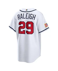 Nike Men's Cal Raleigh White Usa Baseball 2026 World Classic Home Stadium Jersey