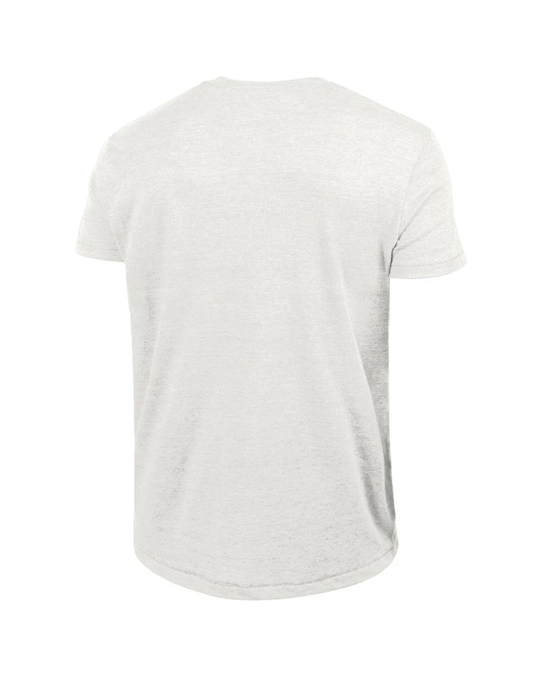 Champion Men's White Chicago Cubs Winning Tradition Cooperstown Tri-Blend T-Shirt