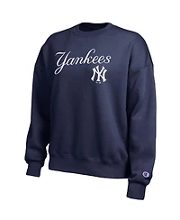 Champion Women's Athletic Navy New York Yankees All Star Sweatshirt