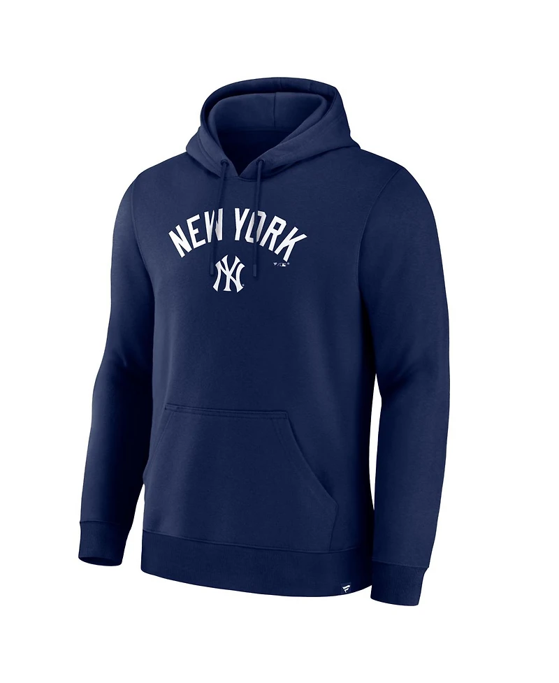 Fanatics Men's Navy New York Yankees Lock-Up Legacy Hoodie