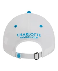 New Era Men's White Charlotte Fc 2026 Jersey Hook 9TWENTY Adjustable Hat