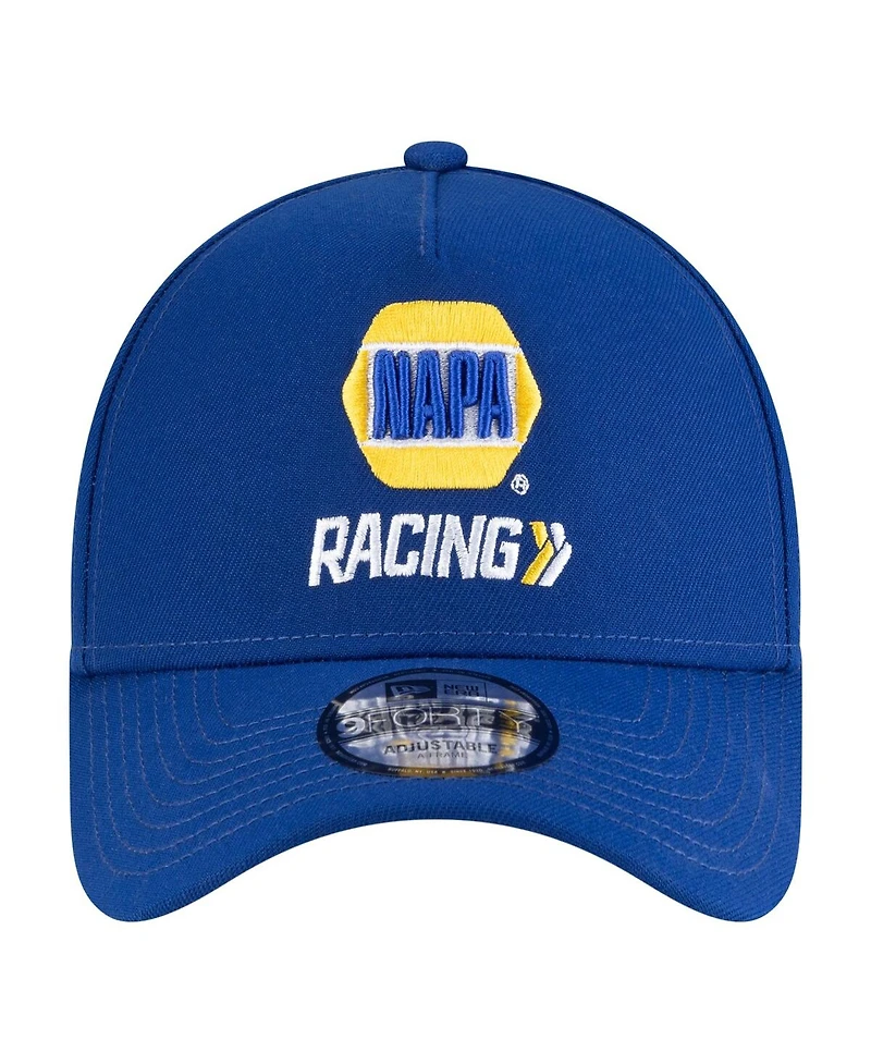 New Era Men's Blue Nascar Chase Elliott Napa Racing 9FORTY A-Frame Adjustable Hat