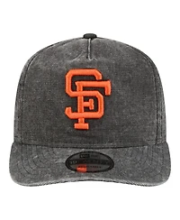 New Era Men's Black San Francisco Giants Throwback Denim Classic 19TWENTY Adjustable Hat