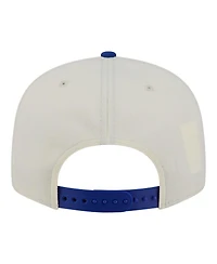 New Era Men's White New York Knicks Injection Localized 9FIFTY Snapback Hat