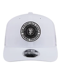 New Era Men's White San Francisco Giants 2026 Spring Training Fan Pack 9SEVENTY Adjustable Trucker Hat