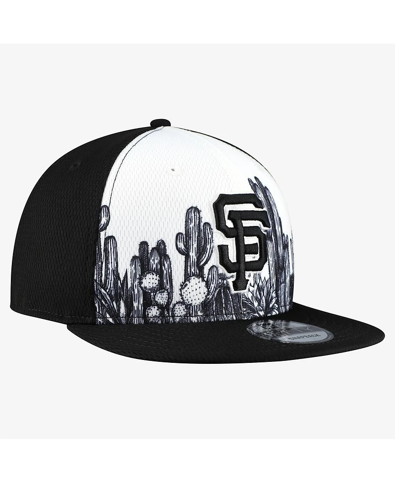New Era Men's Black San Francisco Giants 2026 Spring Training Fan Pack Grow 9FIFTY Snapback Hat