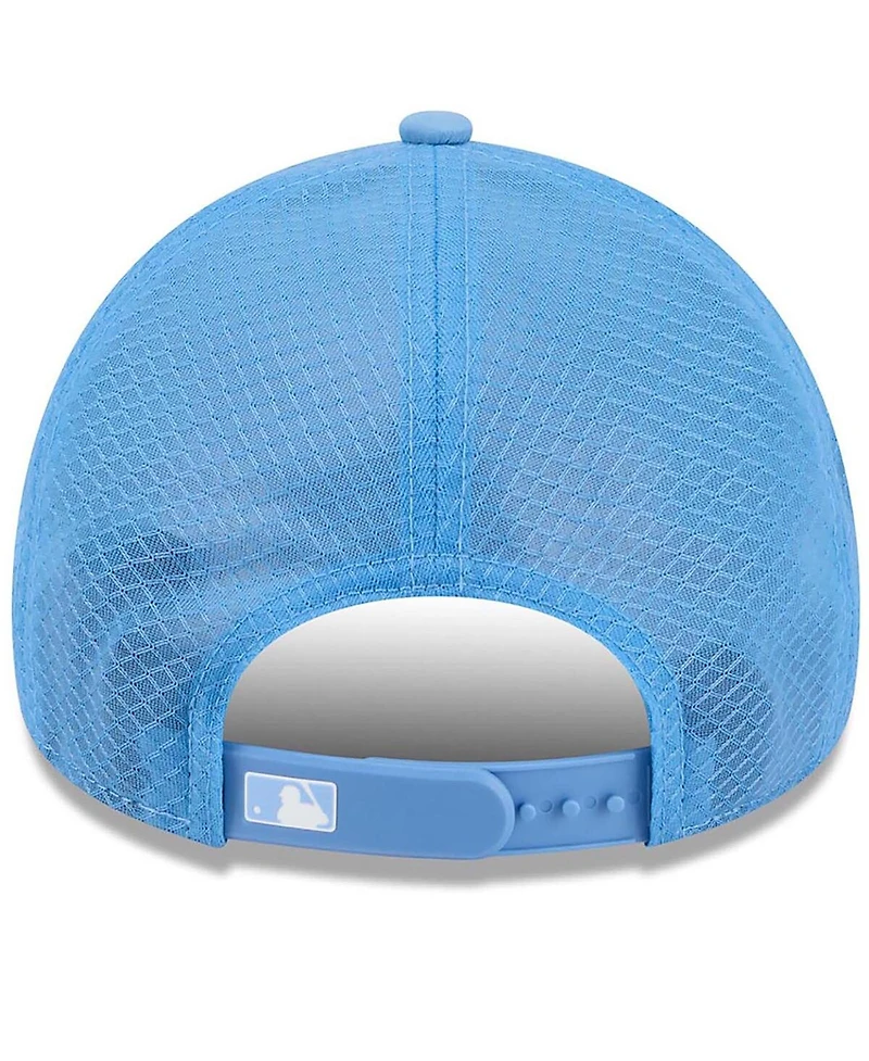 New Era Men's Light Blue Texas Rangers 2026 Batting Practice Alternate Apex 9FORTY Adjustable Hat