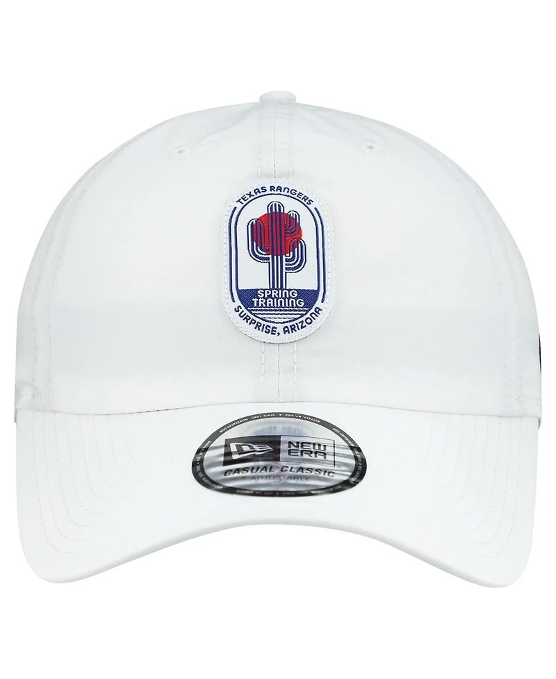 New Era Men's White Texas Rangers 2026 Spring Training Fan Pack Icon Casual Classic Adjustable Hat