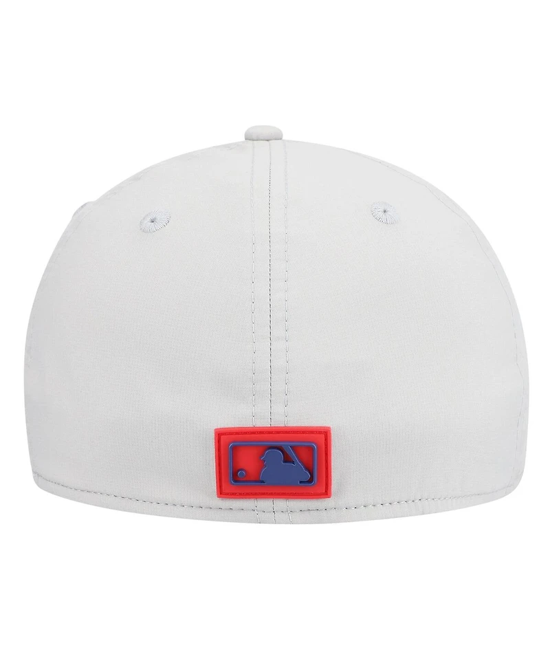 New Era Men's Gray Atlanta Braves 2026 Clubhouse Alternate 39THIRTY Flex Hat