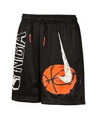 Nike Big Boys and Girls Black Nba Team 31 Baller Club Premium Dri-fit Shorts