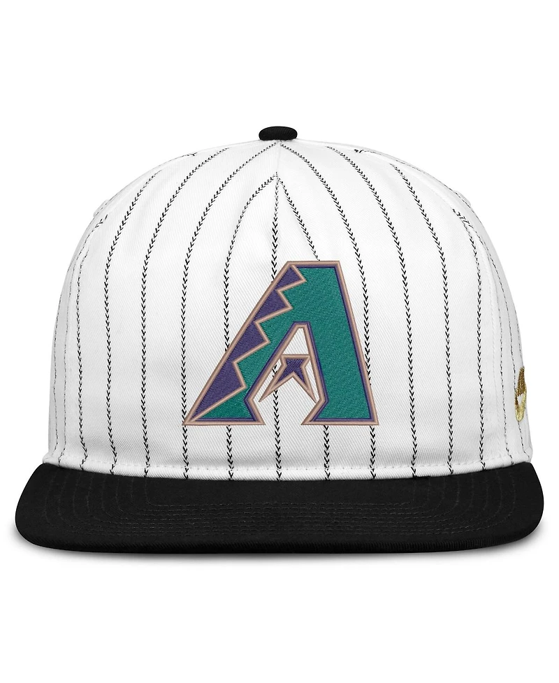 Nike Men's White/Black Arizona Diamondbacks Cooperstown Collection Pro Adjustable Hat