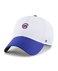 '47 Brand Men's White/Royal Chicago Cubs Vista Mini Clean Up brrr° Adjustable Hat