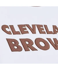 Mitchell & Ness Men's White Cleveland Browns Arctic Fleece Sweatshirt