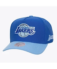 Mitchell & Ness Men's Blue Los Angeles Lakers Legendary Home Pro Pinch Snapback Hat