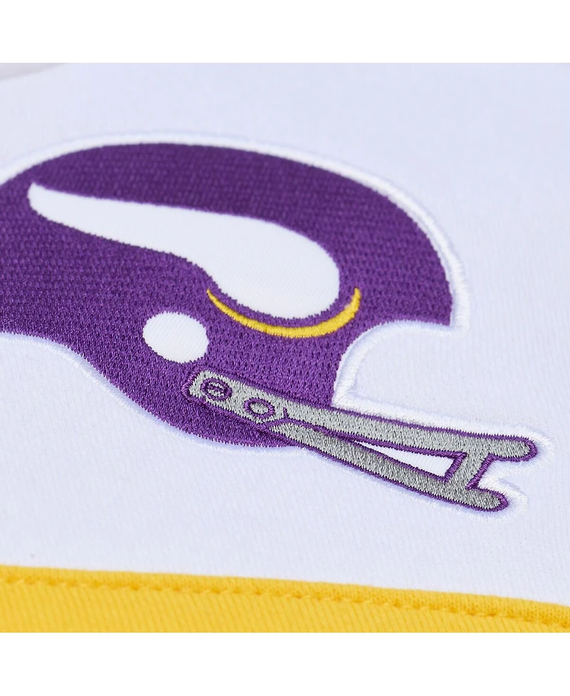 Mitchell & Ness Men's Purple Minnesota Vikings Head Coach Hoodie