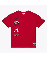 Mitchell & Ness Men's Crimson Alabama Tide Double Clutch Premium T-Shirt