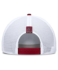 Nike Men's and Women's Gray Alabama Crimson Tide 2026 Basketball Refresh 5-Panel Rise Trucker Hat