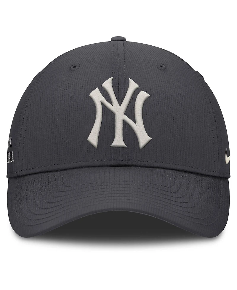 Nike Men's Anthracite New York Yankees Club Dri-fit Adjustable Hat