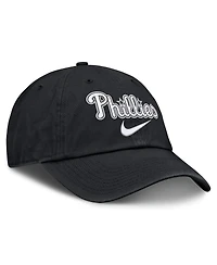 Nike Men's Black Philadelphia Phillies Primetime Club Adjustable Hat