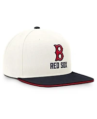 Nike Men's Cream/Navy Boston Red Sox Cooperstown Pro Dri-fit Snapback Hat