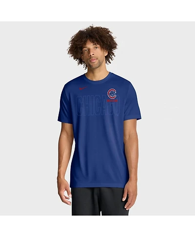 Nike Men's Royal Chicago Cubs Knockout Team Legend Dri-fit T-Shirt