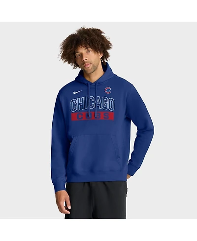 Nike Men's Royal Chicago Cubs Primetime Club Hoodie
