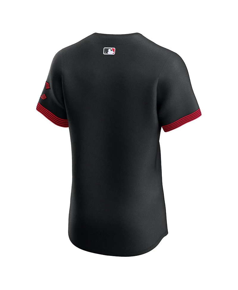 Nike Men's Black Cincinnati Reds City Connect Elite Jersey