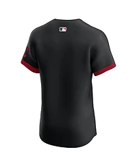 Nike Men's Black Cincinnati Reds City Connect Elite Jersey