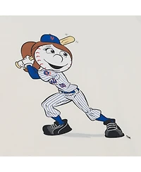 Mitchell & Ness Women's Cream New York Mets Boyfriend Raglan T-Shirt