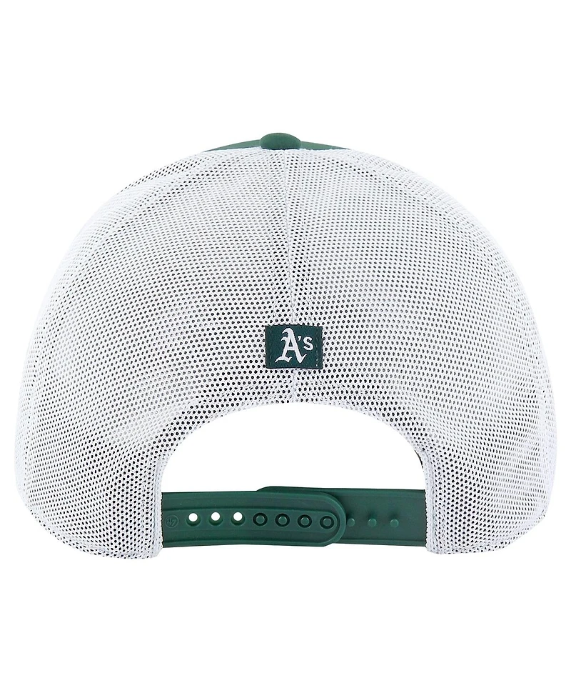 '47 Brand Men's Green Athletics Downburst Trucker Adjustable Hat
