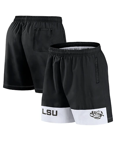 Fanatics Men's Black Lsu Tigers Elements Intensity Woven Shorts