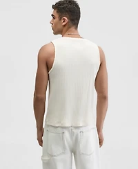 Mode of One Men's Cotton Relaxed Ribbed Tank Top, Macy's Exclusive